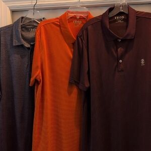 IZOD Men's Swingflex Polo Shirt Set